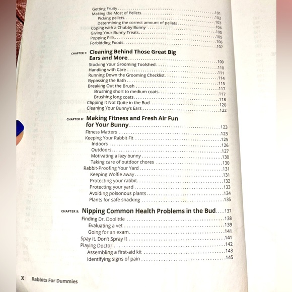 Rabbits for Dummies by Audrey Pavia and Connie Isbell - PREOWNED Book - Picture 12 of 16